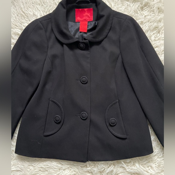 Joe Fresh Boxy Pea Coat Jacket - Picture 2 of 7